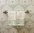 Hand Towel Set- "Ferns" in Pale Blue