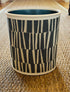 Fabric Wastebasket - "Birch" in Dark Grey by Galbraith & Paul