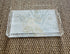 Acrylic Serving Tray with Galbraith & Paul Fabric Insert-"Bouquet" in Wisp Gray