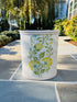 Fabric Wastebasket- "Persian Garden" by Galbraith & Paul