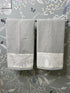 Hand Towel Set - "Sumi" in Pale Gray by Galbraith & Paul