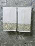 Hand Towel Set - "Pomegranate" in Sage by Galbraith & Paul