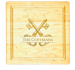 Script Personalized Cutting Board  (Start at $68. Lots of Sizes)