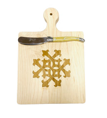 1 Letter Monogrammed Artisan Cutting Board (Lots of Letters in stock)