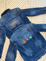Embroidered Jean Jackets for Girls