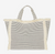 Black Stripe  Launch Tote by Hat Attack