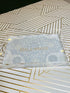 Acrylic Serving Tray with Galbraith & Paul Fabric Insert-"Seville Medallion"