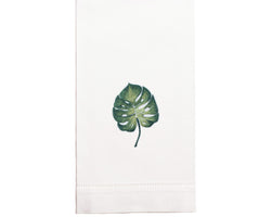 Hand Embroidered Palm Leaf Towel