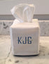 Pique Tissue Box Holder - WHITE Trim only!