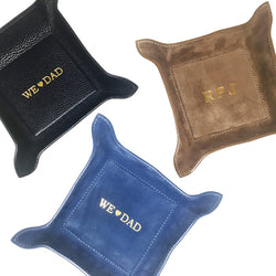 Leather or Suede Valet Tray