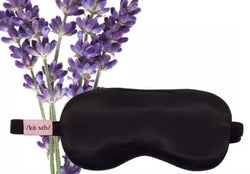 Lavender Weighted Satin Sleep Mask