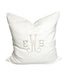 White Pique Euro Sham