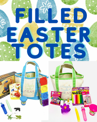 Easter Tote for Boys or Girls- Personalized