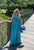 Turquoise Maxi Sia Dress by Debbie Katz